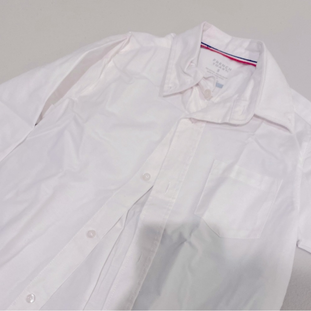 French Toast long sleeve button down size 5!